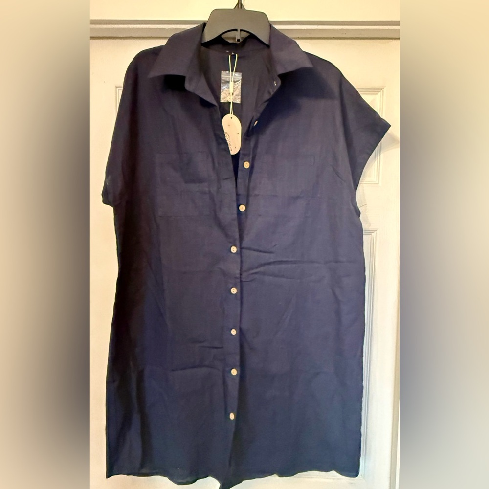 Women’s Short Sleeve Shirt Dress